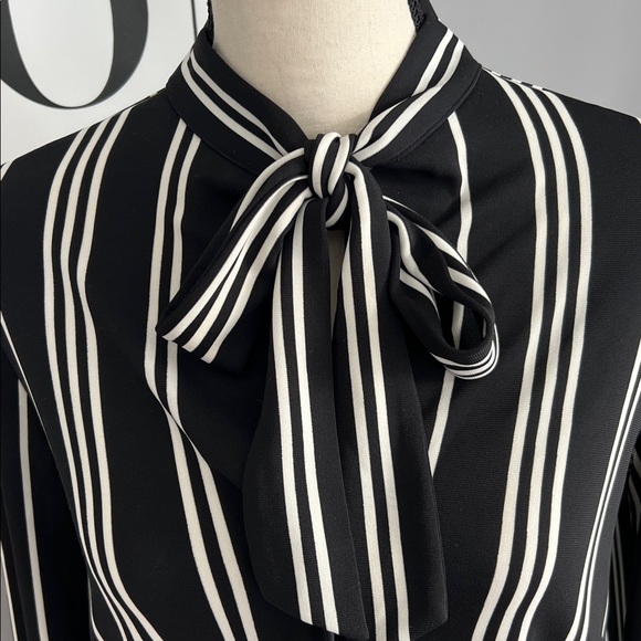 Ann Taylor Neck Tie Shirtdress - Picture 3 of 10
